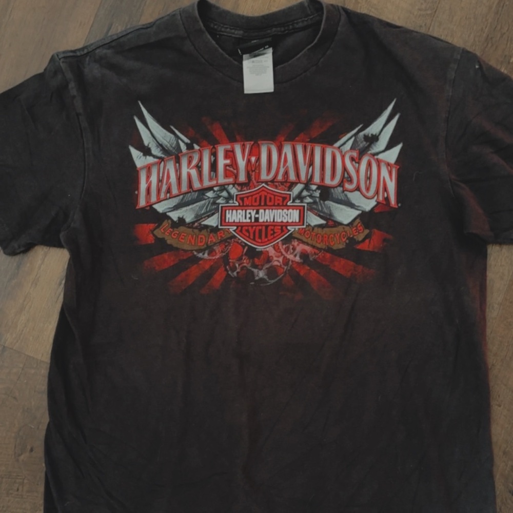 2013 Harley-Davidson tee.